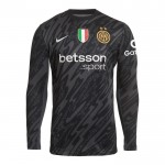 Günstige Fußballtrikots Inter Mailand Torwart 2024-25 Schwarze Langarm Günstige Fußballtrikots Inter Mailand Torwart 2024-25 Schwarze Langarm